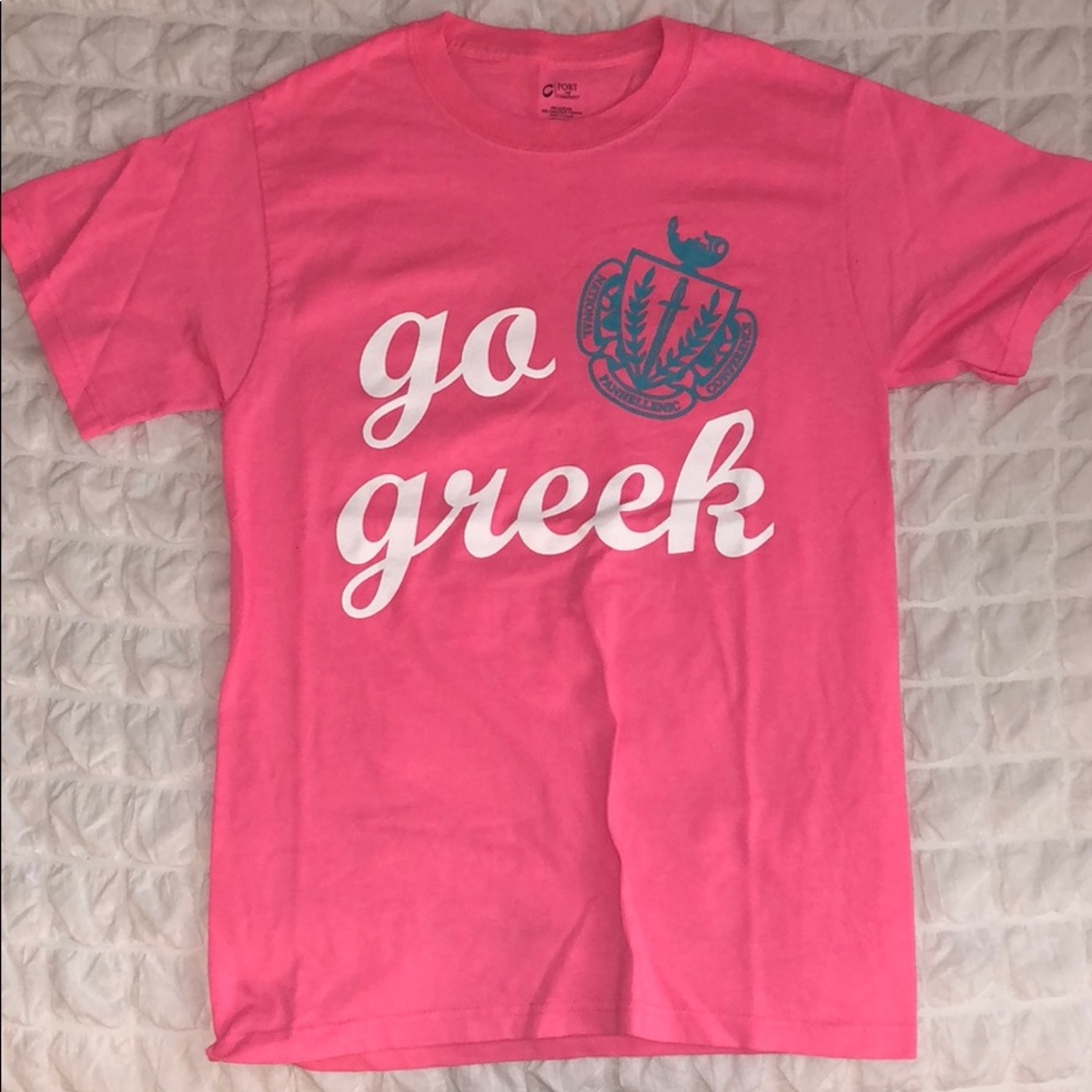 National Panhellenic go greek tshirt